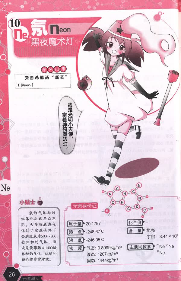 <em>美少女图典</em>:元素周期:氖:黑夜魔术灯(1) 在线阅
