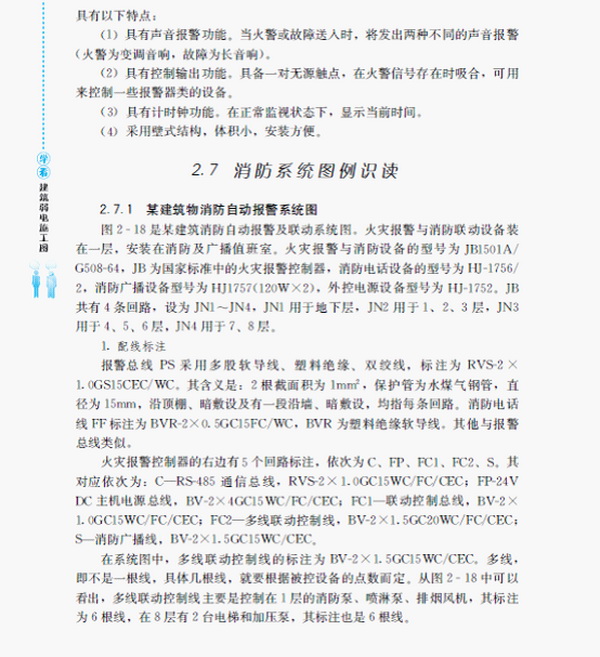 学看建筑弱电施工图:消防系统图识读(11) 在线