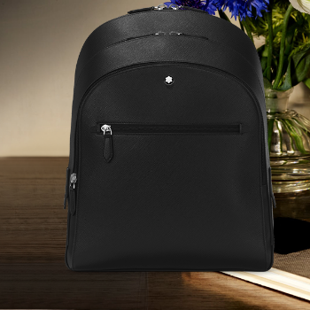 万宝龙匠心黑色双肩包