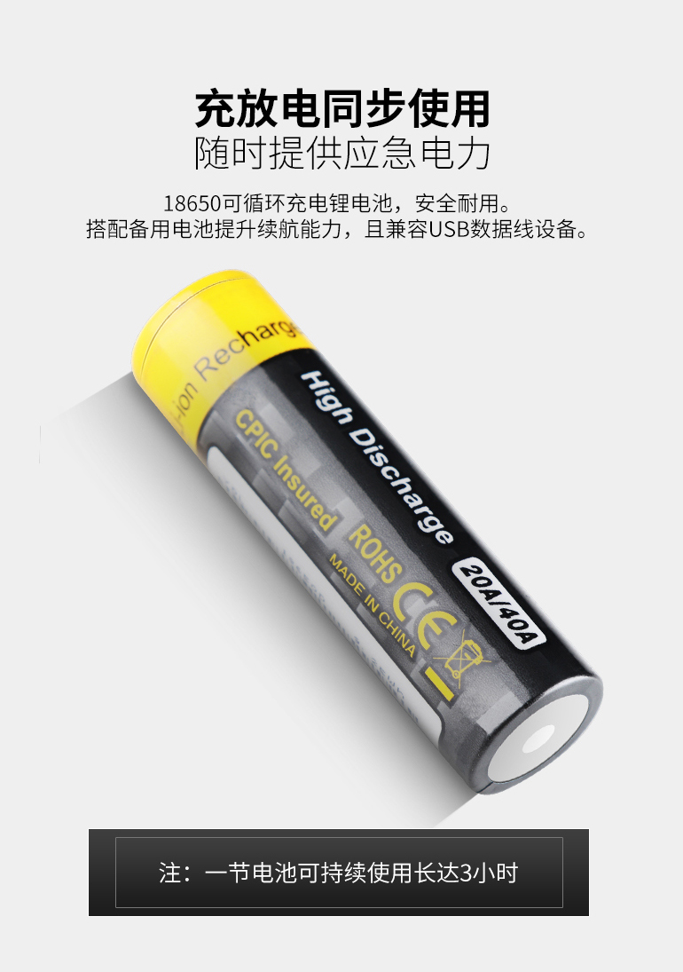 深紫外線組合式多功能手電筒
