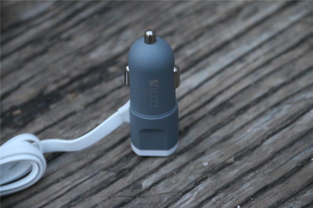 小身材解决车上充电苦恼:loca车充体验 小身材解决车上充电苦恼:loca车充体验