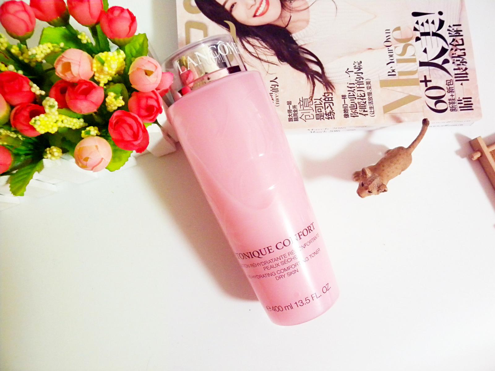 【兰蔻(Lancome)清滢柔肤水400ml】深层保湿