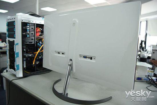 飞利浦曲面显示器