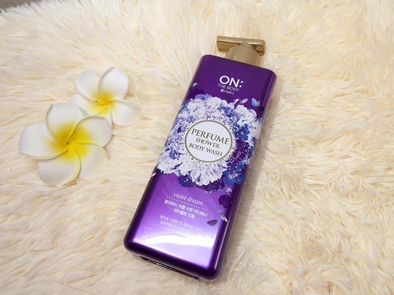 【on the body梦幻紫色香水沐浴露】一整天都香