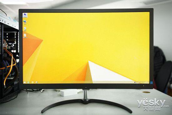 飞利浦曲面显示器