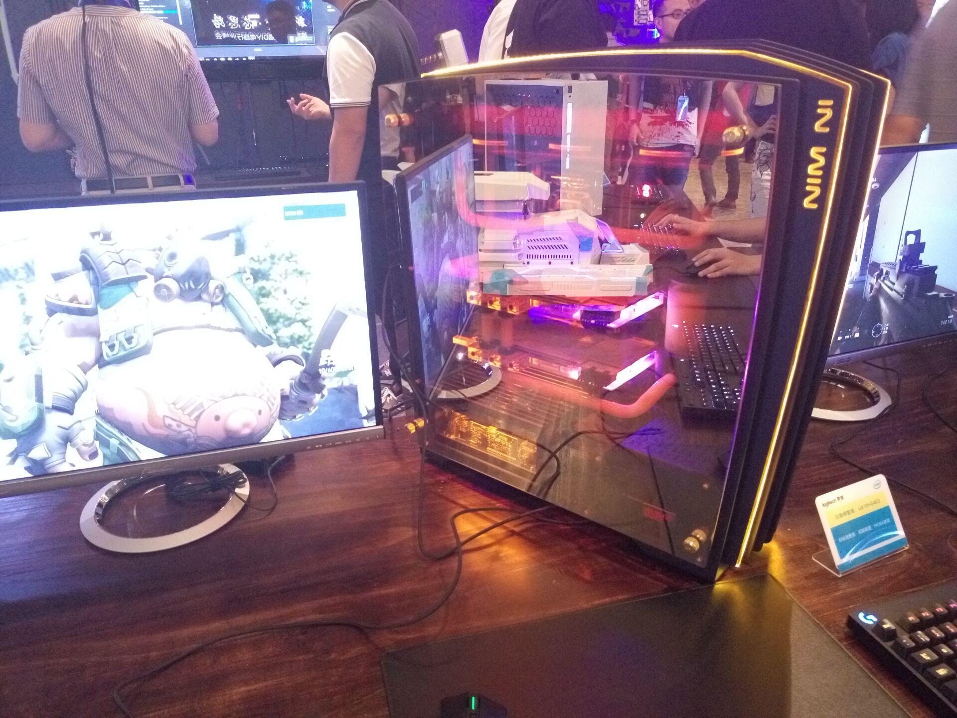 给大家晒几张DIY高端水冷机,绝对爆,这样的电脑