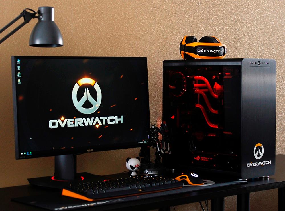 ROG's Overwatch 这个世界需要英雄!黑橙色系