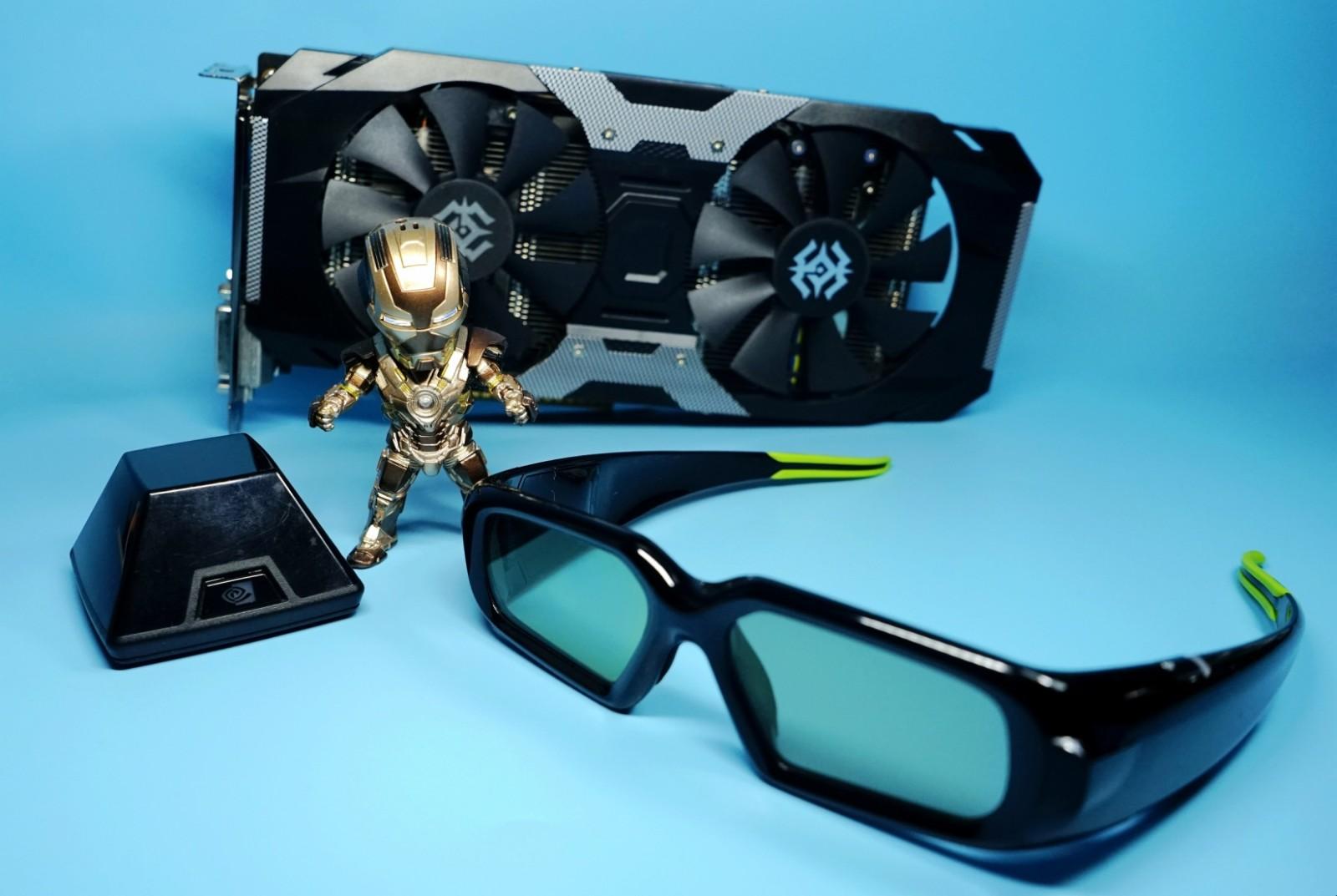15元一副的3D眼镜+GTX 1050Ti显卡让NVIDIA