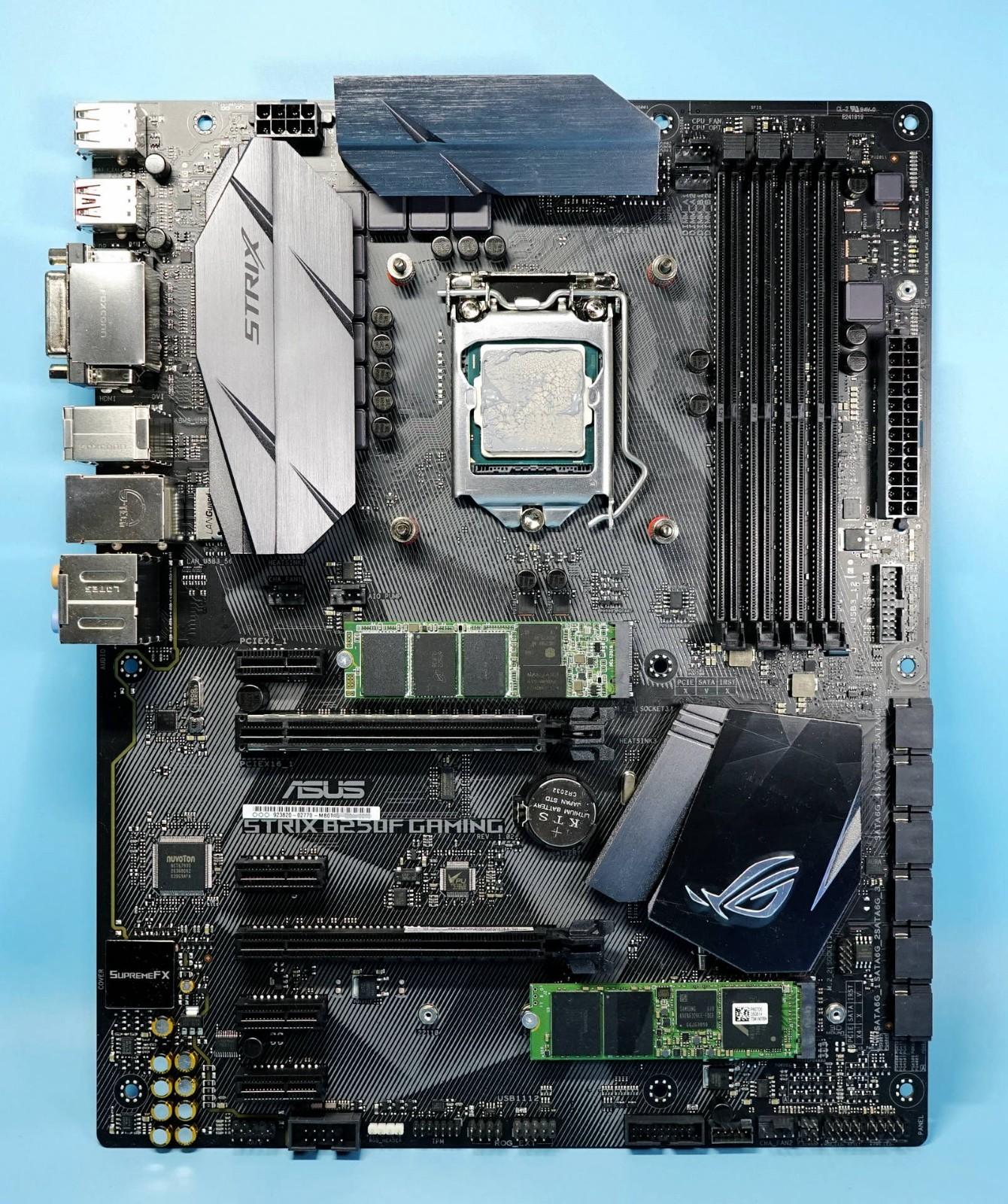 华硕b250f gaming主板,b250f gaming 精品 b250不是250——华硕strix b250f gaming主板入手开箱及详测