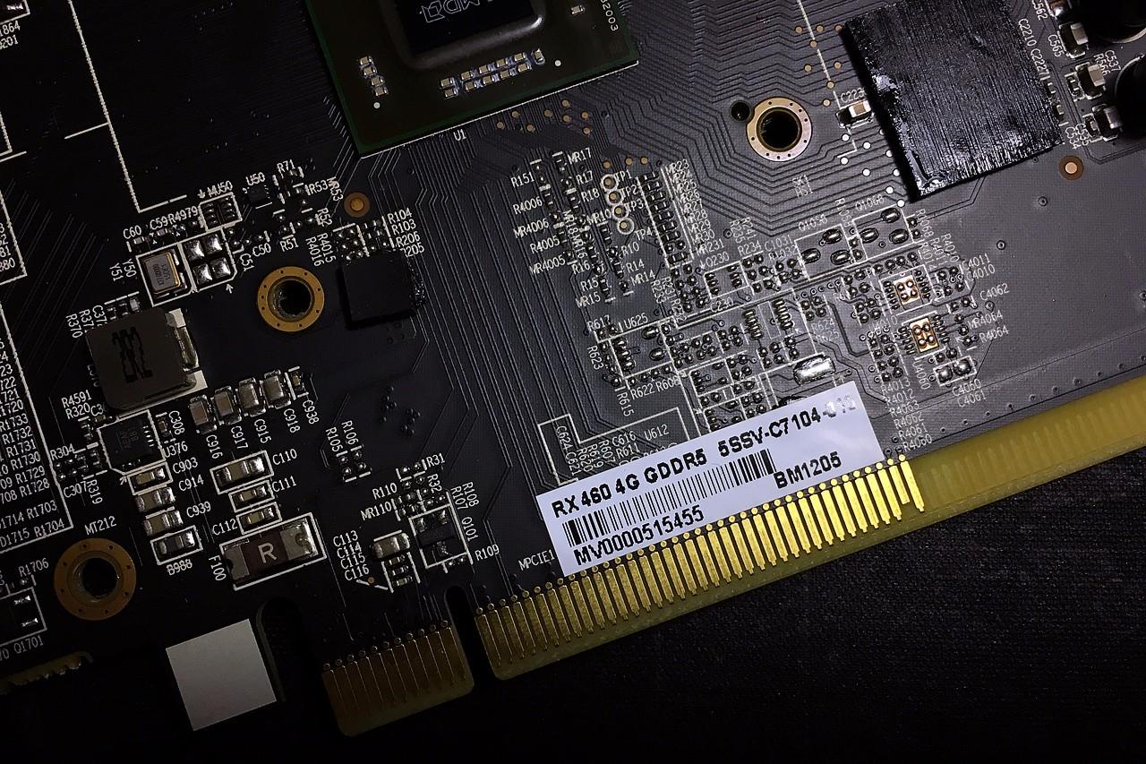 蓝宝石rx460白金版,蓝宝石rx4604g白金版 蓝宝石 rx460 超白金 oc 纯图开箱拆解跑分展示