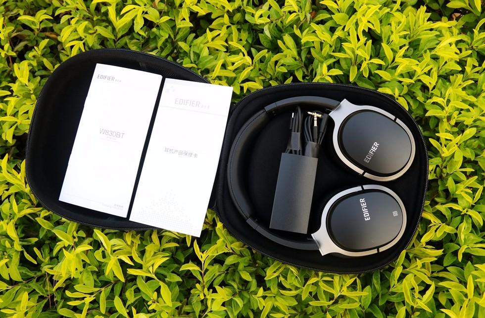 漫步者W830BT便携式头戴蓝牙耳机简测_装机