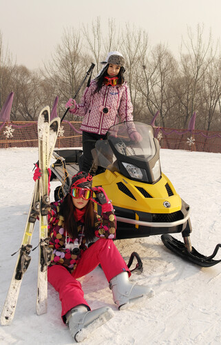 2013.1.26三星北京站蓝调熏衣草庄园冬季滑雪