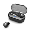 Langston F8 Беспроводная Bluetooth-гарнитура TWS Touch Binaural Stereo Earbud Водонепроницаемый и пот Mini Ультра-маленькие невидимые спортивные наушники-вкладыши Black гарнитура для каркам tk f8