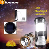 6 LED Solar Camping Telescopic Portable Light Rechargeable LED Flashlight USB Multifunctional Torchlight Outdoor Emergency Light sorbo multifunctional collapsible solar camping lantern light