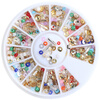 Прозрачные прозрачные красочные маникюрные маникюрные маникюры Micro Small Beads Round Balls Mini 3D Украшение на колесах прозрачные прозрачные красочные маникюрные маникюрные маникюры micro small beads round balls mini 3d украшение на колесах