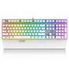 Rapoo V720 RGB полноцветный с подсветкой игровой клавиатуры механический игровой клавиатуры клавиатура с подсветкой клавиатуры компьютера клавиатуры ноутбука белый черный вал rapoo v720 rgb механическая клавиатура с подсветкой