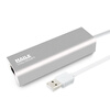 Le Hai (Хайле) HU-301Y USB2.0 проводной Fast Ethernet USB в кабель RJ45 интерфейс Apple Mac Pro ноутбуков Внешний LAN конвертер Silver capshi usb внешний сетевой адаптер ethernet lan без диска конвертер адаптер подходит для apple ноутбуков macbook pro air