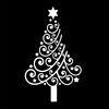 MyMei Christmas Wall Stickers Home Decorations Christmas Present Vinyl Wall Decals For Bedroom Shop Window home for christmas