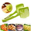 MyMei Creative Tomato Potato Lemon Cucumber Fruit Vegetable Slicer Cutter Food Holder 1 pc spiral grater carrot cucumber slicer vegetable fruit cutter tool