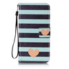 Blue Stripes Дизайн PU кожа флип Обложка Кошелек для карты памяти чехол для Samsung Galaxy J7(2016)/J7109 blue stripes дизайн pu кожа флип обложка кошелек для карты памяти чехол для samsung galaxy j5