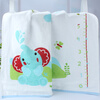 Fisher-Price детские одеяла, детские одеяла детей ребенка марлевые полотенце слоненка 80 * 80см