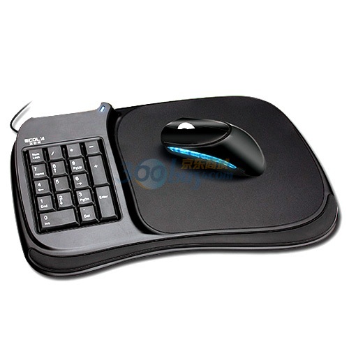 Yi Ke Lai ECOLA USB-MP301 wisdom three-in-one digital keyboard mouse pad