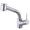 Enzorodi enzorodi ERF1130184CP pull-type copper single-hole hot&cold basin faucet