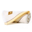 Gold cotton textured satin cartoon child towel yellow single loaded E053 52 28cm