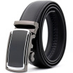 xsby Mens Belt Genuine Leather Automatic Belt Adjustable Ratchet Dress Belt Buckle