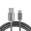 33Ft Android USB-C Tipo-C Cable De Carga De Resorte De Metal Cable De Línea De Datos De Sincronización Para Xiaomi 6 OnePlus 5T