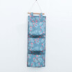 3 Layer Wall Hanging Storage Bag Sundries Organizer Hanger Cotton Bag Holder Cover