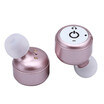 Wireless Bluetooth Earphone Noise Canceling Bluetooth In-Ear Headset with 1500mAh Power Bank box Dual Bluetooth V42