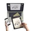 Standard Edition ISKN Slate 2 digital tablet wireless Bluetooth hand-painted board drawing board handwriting board computer painting board painting board
