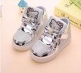 Children Shoes New Spring Cartoon Rhinestone Shoes Girls Princess Cute Shoes EU 21-25