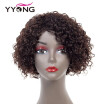 YYONG Curly Wigs Short Wigs For Party Brazilian Hair Human Hair Wigs For Women Natural Curly Weave Kinky Curly Human Hair Wig