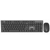 AJAZZA2080i Black Wireless Keyboard&Mouse Set Desktop Notebook Home Office Silent Wireless Keyboard&Mouse Set