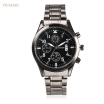 OUKESHI 3151717 Reloj De Pulsera De Cuarzo De Acero Inoxidable Con Pantalla De Reloj De Cuarzo Para Hombre Para Hombre