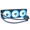 ID-COOLING AURAFLOW X 360 RGB light effect integrated water-cooled CPU radiator 360 row 12V synchronous multi-platform buckle with TR4 AM4&2066