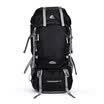 Mochila de escalada profesional Mochilas de viaje Mochila de trekking Funda de lluvia Bolsa de deporte Equipo de campamento Equipo de caminata 60L Hombres Mujeres calidad