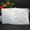 100Pcs Romantic Wedding Party Invitation Cards Delicate Carved Heart Pattern Decoration
