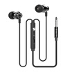 LANGSDOM M300 Wired In-ear Earphones Metal Stereo Gaming Headsets Headphones with In-line Contol & Microphone for iOS Android Phon