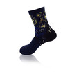 Fashion Art Cotton Crew Printed Socks Painting Character Pattern Women Men Harajuku Design Sox Calcetine Van Gogh Novelty Funny