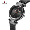 REWARD 63096 Ladies Mesh Waterproof Quartz Watch with Box