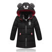 2018 New Children Warm Autumn winter down jacket for girls Boys Hooded Clothing Kids Outerwear coat Teenage Parka girl clothes