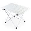 Mesa portátil Plegable Plegable Camping Senderismo Escritorio Viajes Picnic Al Alloy Ultra ligero Ligero a prueba de lluvia Mini Rectang