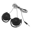 35mm Wired Gaming Headset On-Ear Sports Headphones Ear-hook Music Earphones for Smartphones Tablet Laptop Desktop PC