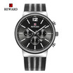 REWARD 63060 Mesh Calendar Waterproof Business Casual Men Quartz Watch