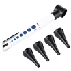 Otoscope Set Penlight Ear Health Care Medical Equipments Diagnostic Flashlight & Magnifying Len & 4 glimpses
