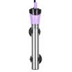 300W 220-240V Barra de Calentamiento de Acuario Barra de Calentamiento Eléctrica de Acero Inoxidable Calentador Sumergible Depósito de Pescado Ajuste de Temperatura Termo