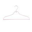 Tinghao aluminum hook plastic hanger wide shoulder seamless clothing support non-slip drying rack TH4063